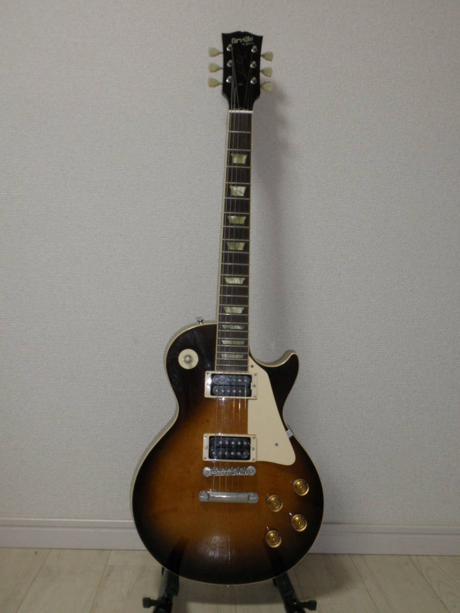Orville Les Paul Gibson by Custom Standard Made in Japan Ebony 0