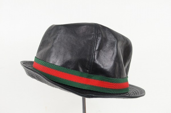 MN-0784 GUCCI グッチ シェリーライン サファリハット バケットハット