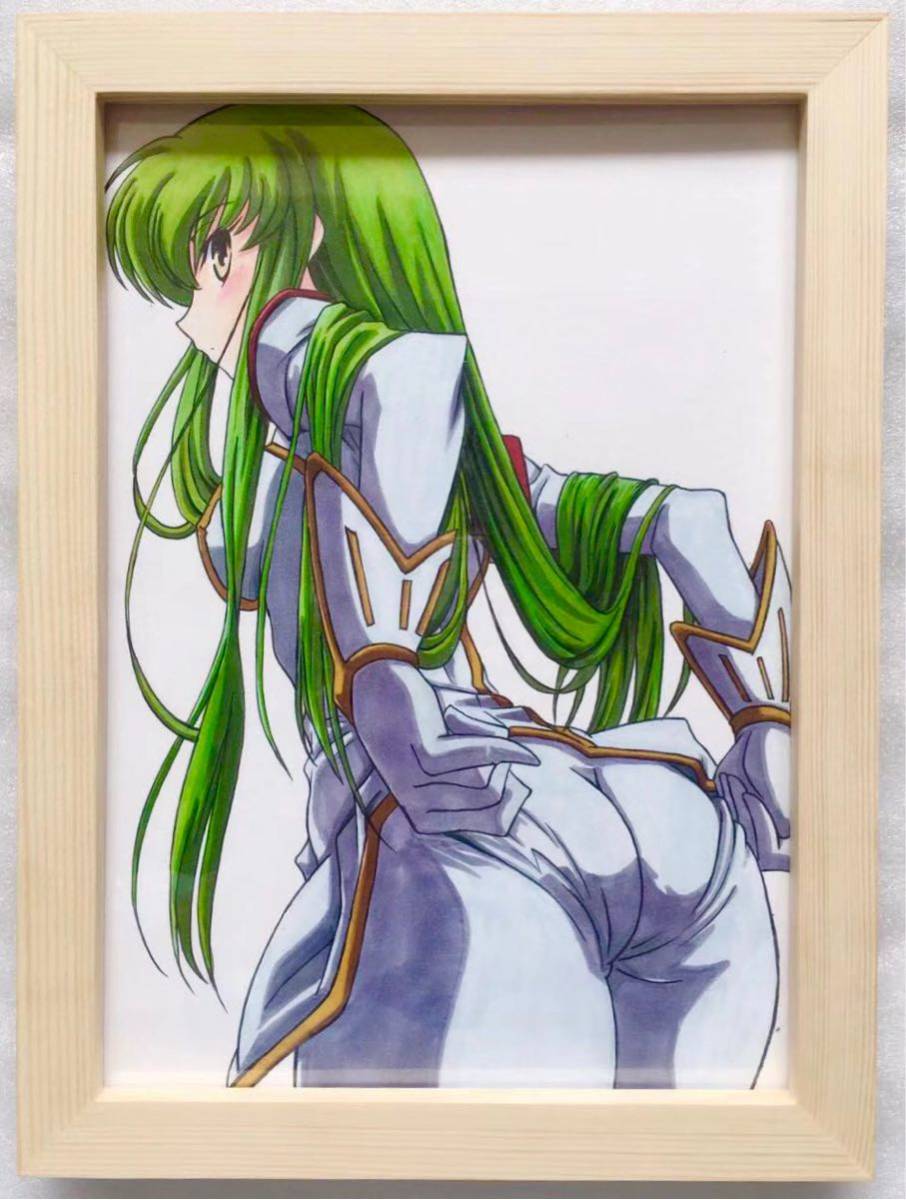 手描きイラスト コードギアス 反逆のルルーシュ C C シーツー 同人 直筆 原画 セクシー お尻 サイズ 26 19cm 手描きイラスト 売買されたオークション情報 Yahooの商品情報をアーカイブ公開 オークファン Aucfan Com