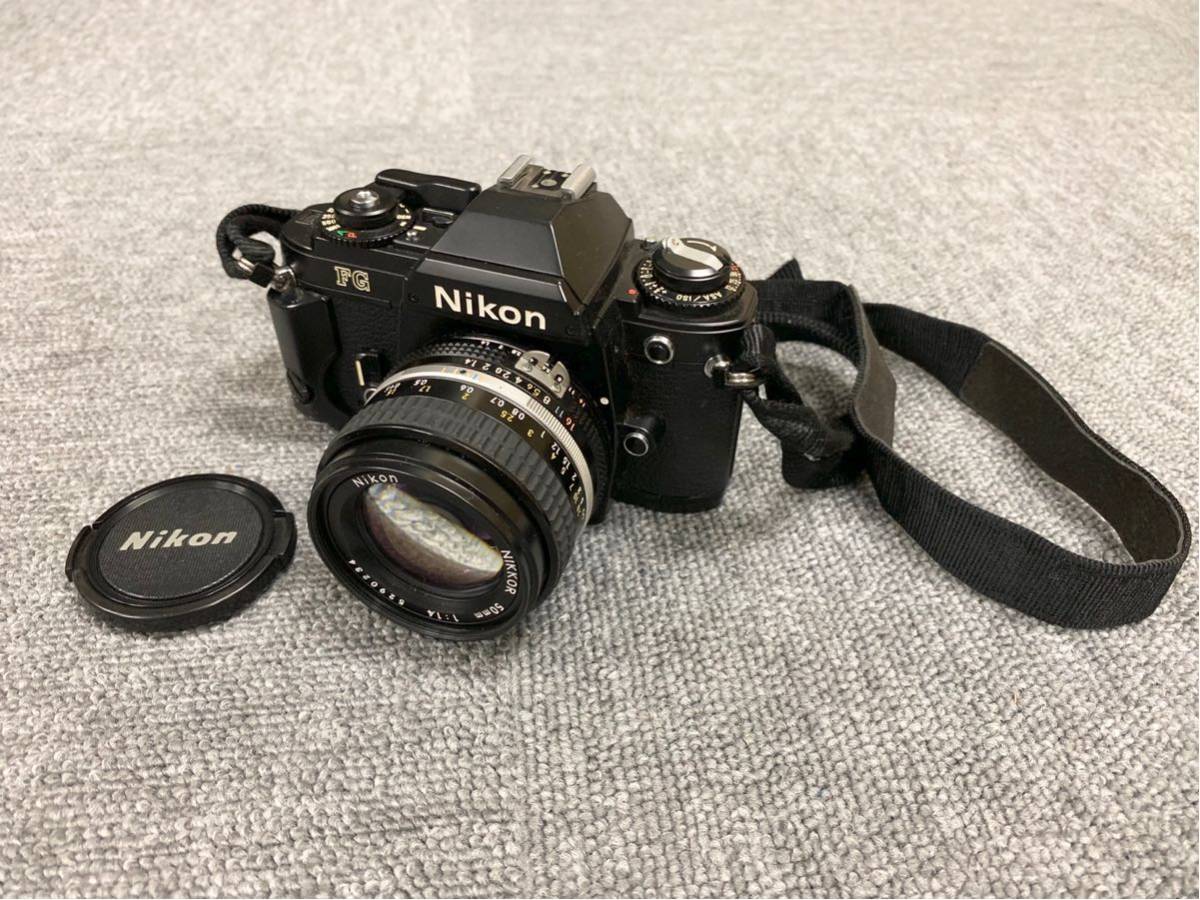 NIKKOR Nikon ニコン フィルムカメラ FG-20 50mm FG fg」(一眼レフ