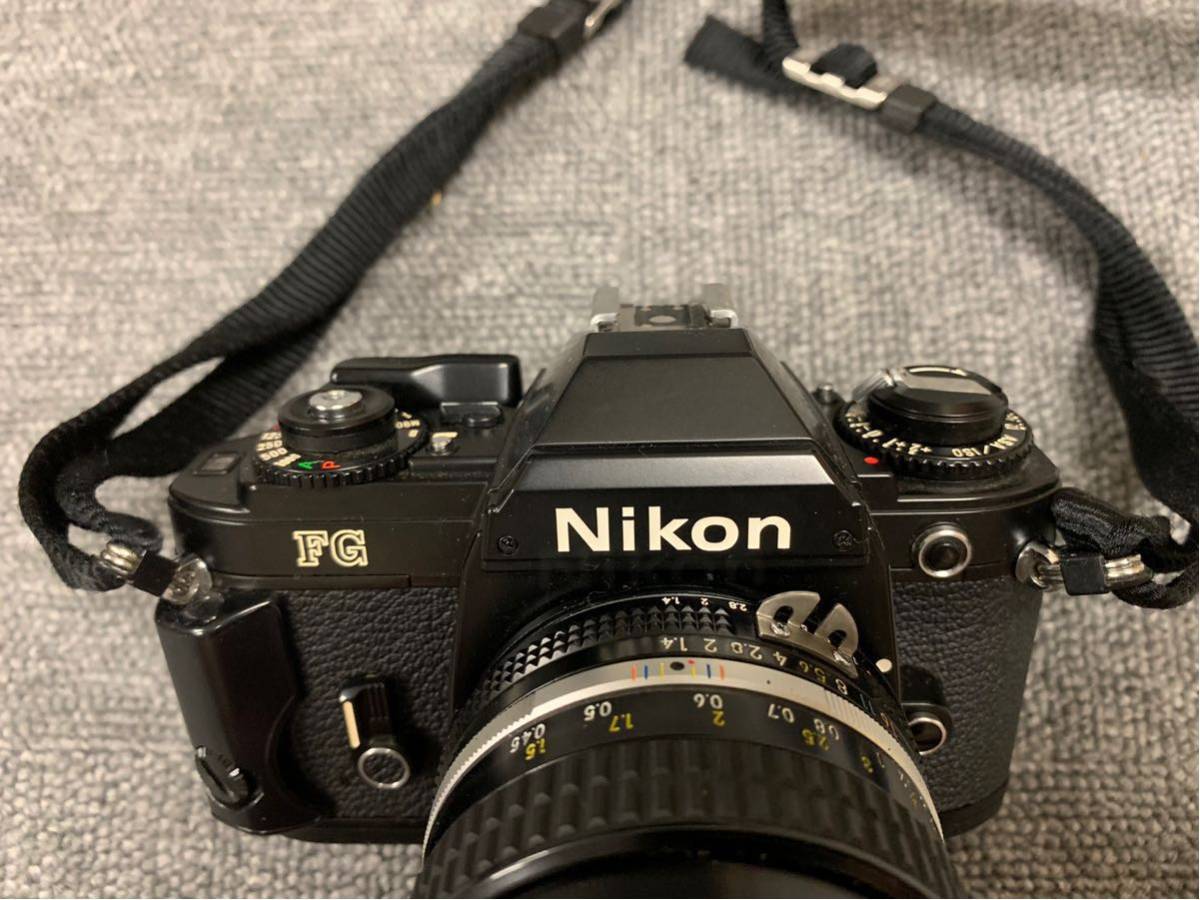 NIKKOR Nikon ニコン フィルムカメラ FG-20 50mm FG fg」(一眼レフ