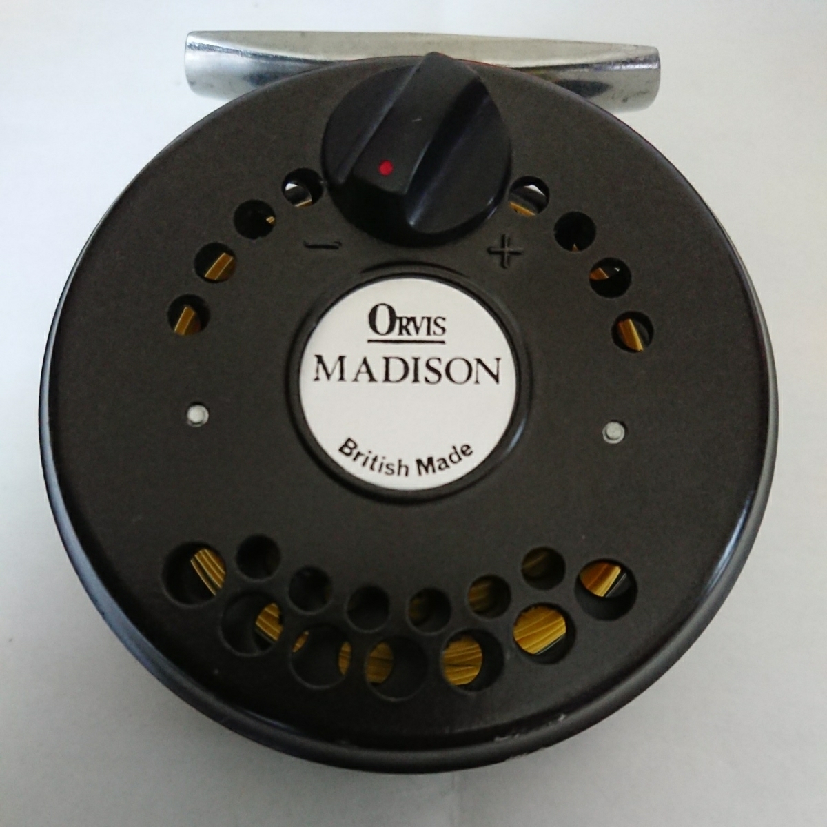 ば-702 ORVIS オービス MADISON III フライリール British made ケース
