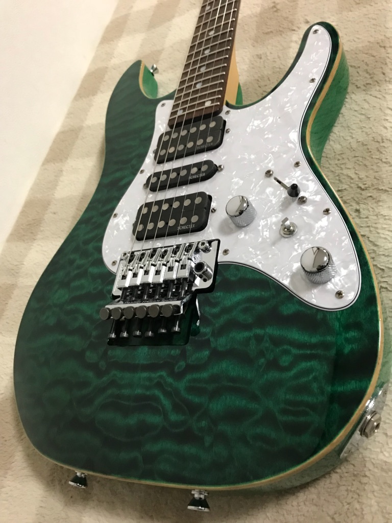 Schecter SD-2-24 美品 PU交換済(中古ダンカン、ディマジオ Schecter SD-2-24 美品 PU交換済(中古ダンカン、ディマジオ SCHECTER