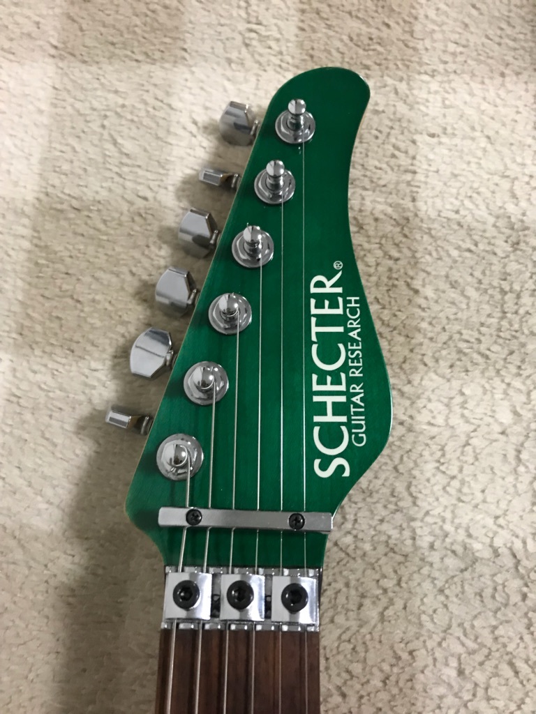 Schecter SD-2-24 美品 PU交換済(中古ダンカン、ディマジオ SCHECTER