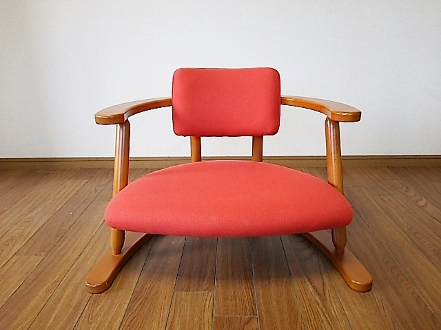 かに座 良品即決☆ 無限工房 MUGEN かに座 低座椅子 ユニバーサル