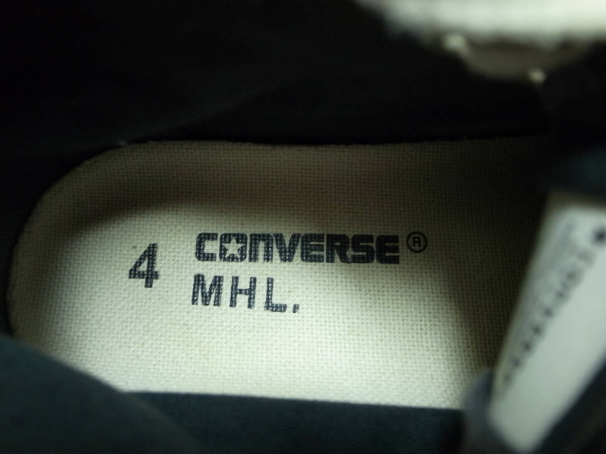 送料510円MARGARET HOWELL MHL×CONVERSE ALL STAR マーガレットハウエル コンバース オールスター ハイカットスニーカー 23cm