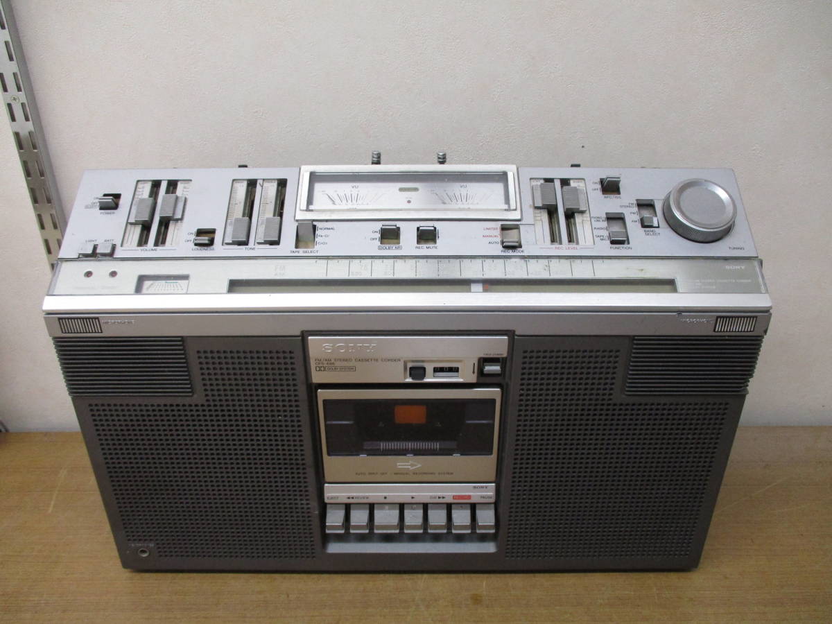 CFS-686 ラジカセ | SONY ソニー - ラジオAM 動作品SONY 昭和の名機 