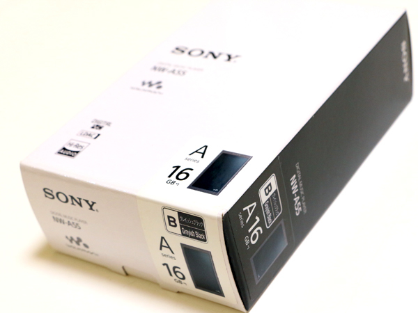 新品 ウォークマン NW-A55 グレイッシュブラック 16GB SONY Bluetooth