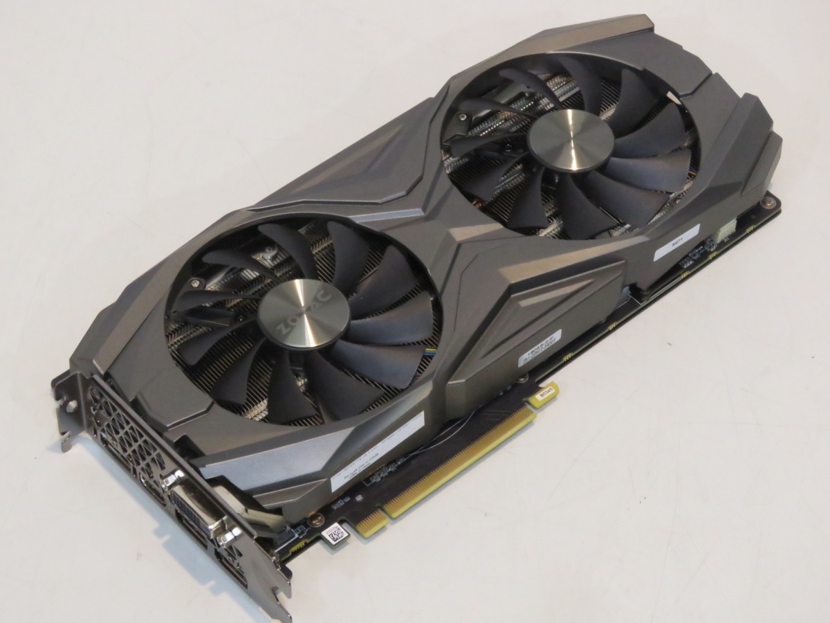 [ジャンク] ZOTAC グラフィックボード GeForce GTX 1080Ti AMP! Edition 11GB GDDR5X 352bit PCIe (3)