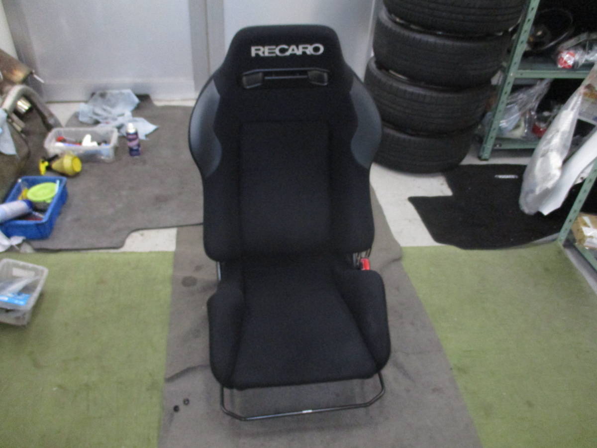 RECAROセミバケット SR3 TRIAL BLACK ZZE123ランクス運転席レール付