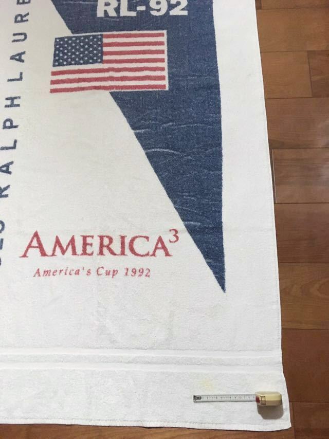オリジナル POLO RL-92 ビーチタオル Ralph Lauren 1992 America's Cup
