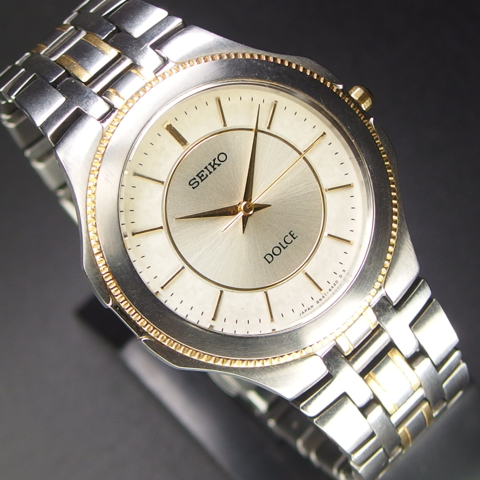 SEIKO セイコー Dolce ドルチェ メンズ 腕時計 8N41-6270 クォーツ 