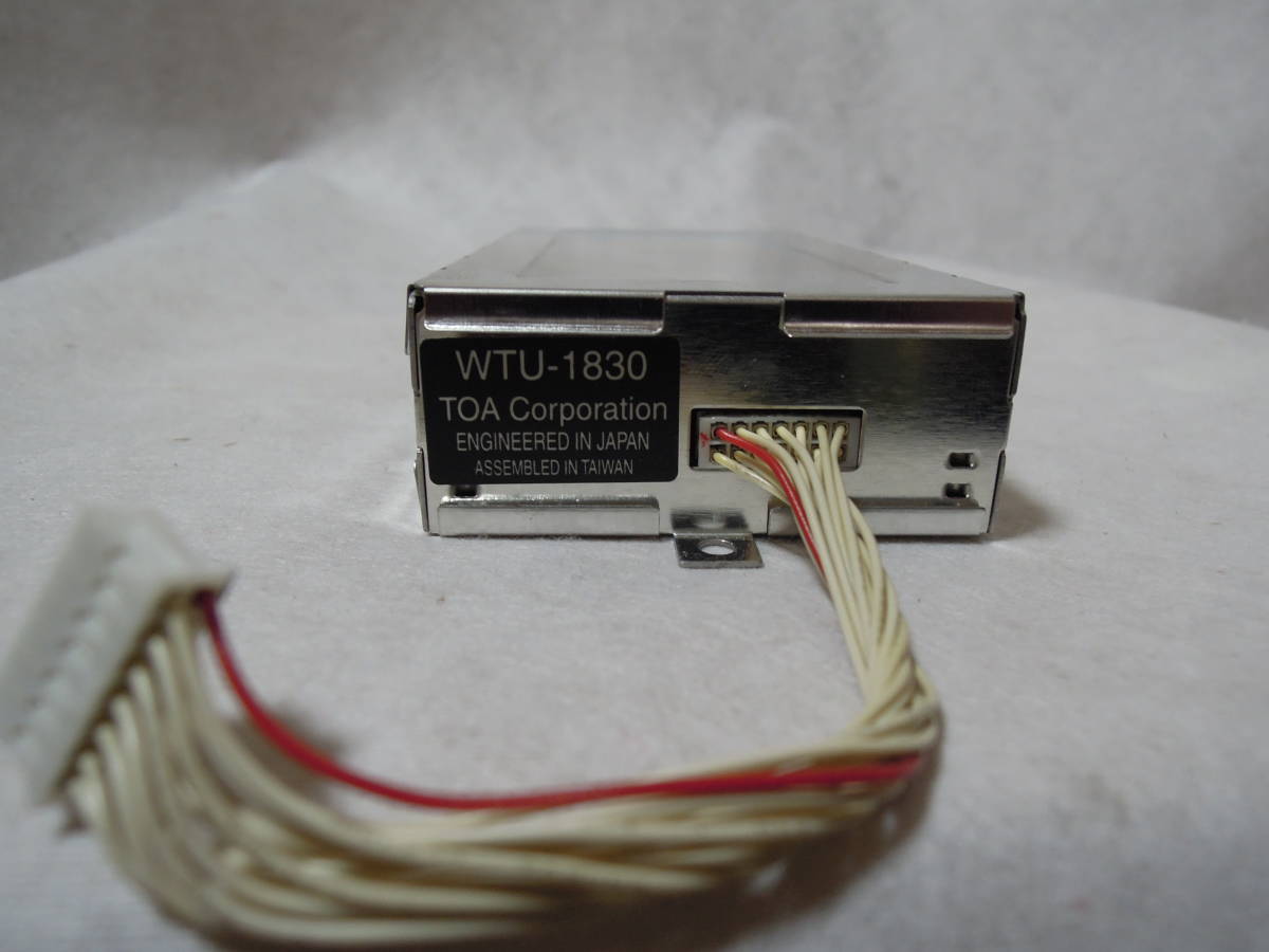 TOA / WTU-1830 ワイヤレスチューナーユニット 作動品 ① 【公式通販】