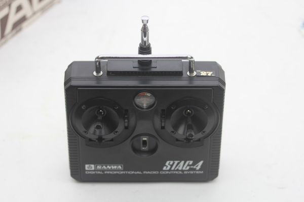 サンワ 三和電器製作所 プロポ 4チャンネル3サーボ STAC MARK2 4B