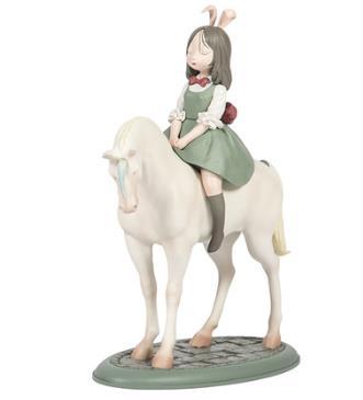 超美品 白い夜 おとぎ話 夢の馬 モダン クリエイティブ アートワーク デコレーション 居間 部屋 彫刻 ギフトj399429