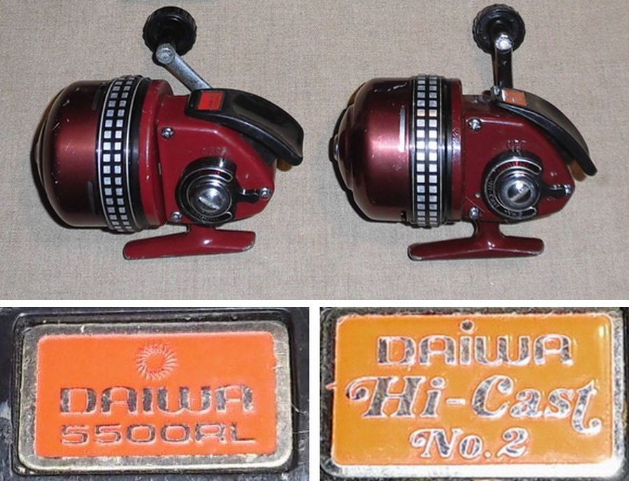 オールドダイワ スピンキャストリール 5500RL／ハイキャストNo