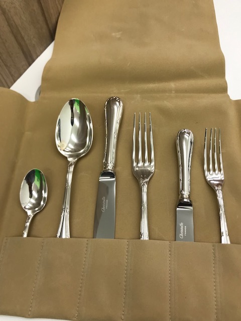 貴重 未使用品 Chirstofle クリストフル ナイフ 3点セット 箱、冊子
