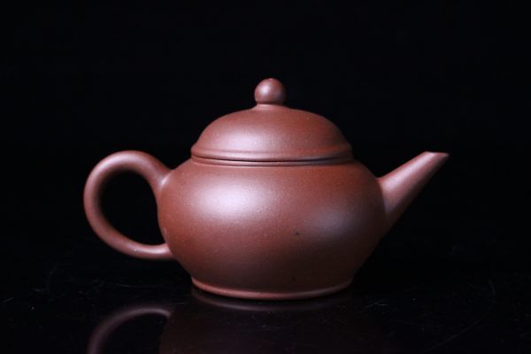 櫻】中国美術 墨縁斎景堂製 景記 朱泥急須 煎茶道具