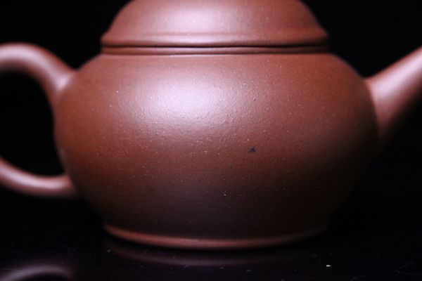 中国美術 煎茶 朱泥 茶器 在印(K-YC691) 中国美術 煎茶 朱泥 茶器 在印