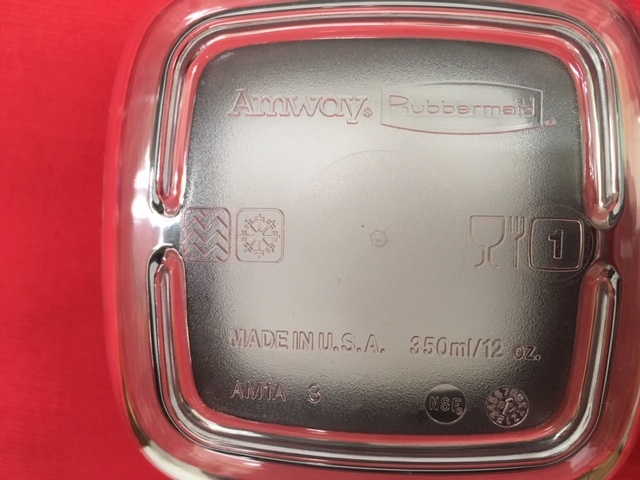 AMWAY STORAGEWARE 6個/アムウェイ ストレージウェア by ラバーメイド