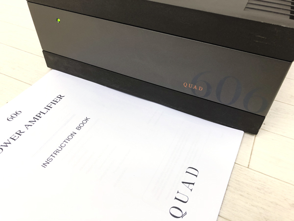 0 クォード パワーアンプ QUAD 中古オーディオ買取 現状QUAD @55878