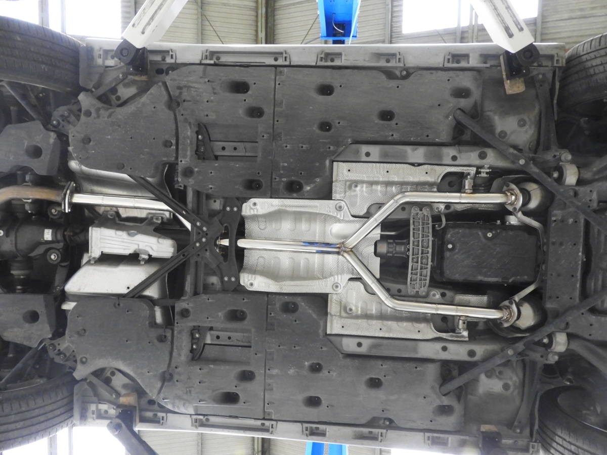 IS250C GSE20 底上げ 中間パイプ ストレート マフラー オール