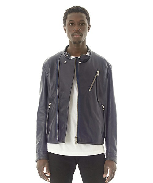sandinista レザーライダース　ネイビー　nonnative 19