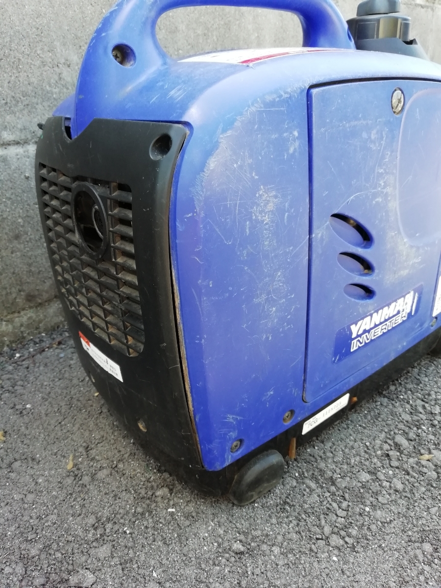 ヤンマーインバーター発電機 G900 動作品 ヤンマー G900is