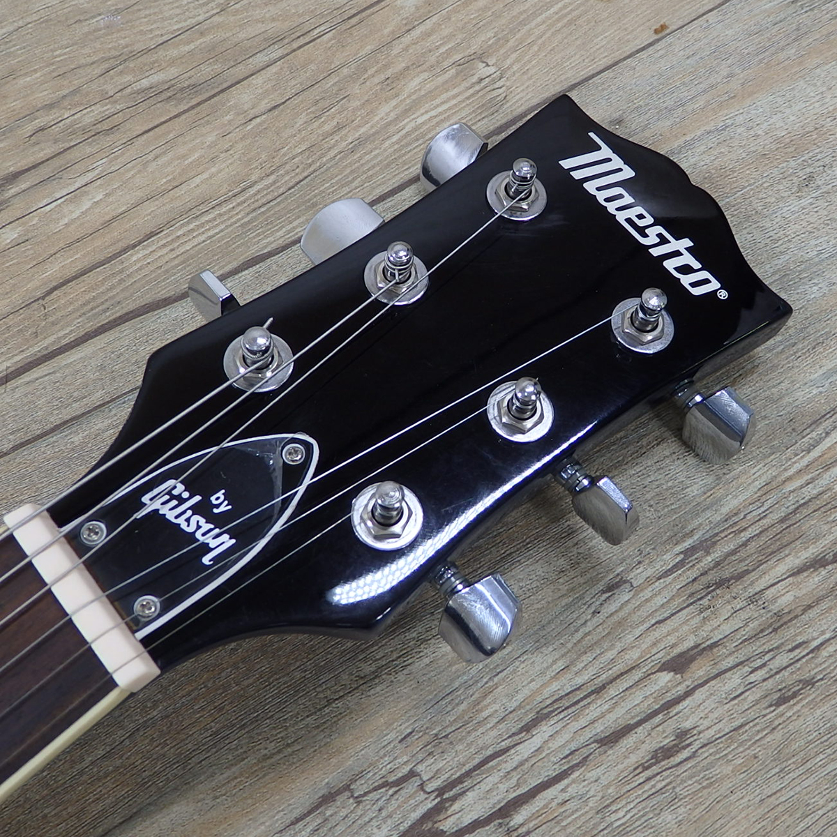 札幌発 Maestro by Gibson Les Paul Standard Transblue ギブソン