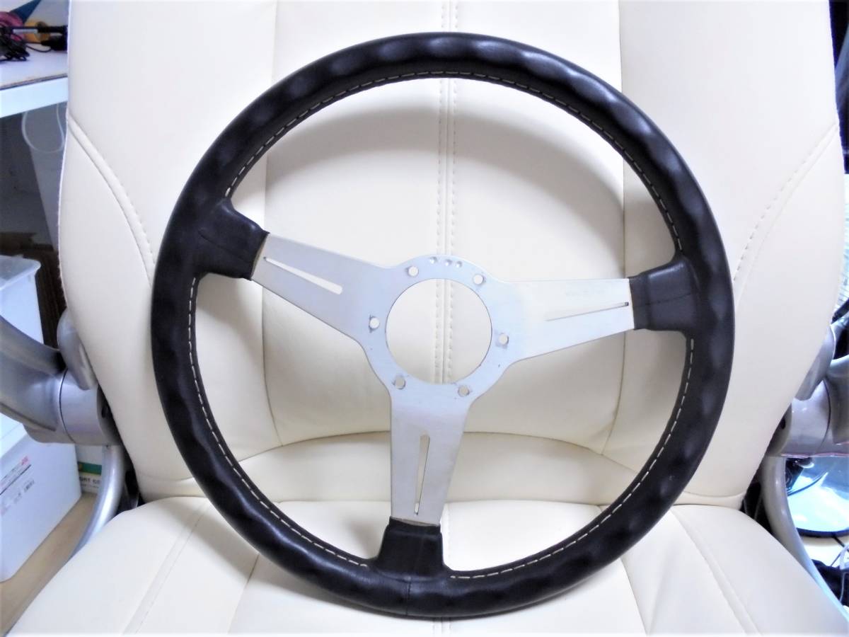 売り切り FET 正規品 ナルディ NARDI クラシック ブラックレザー 36 売り切り ナルディ クラシック 黒 レザー ステアリング ハンドル 36パイ