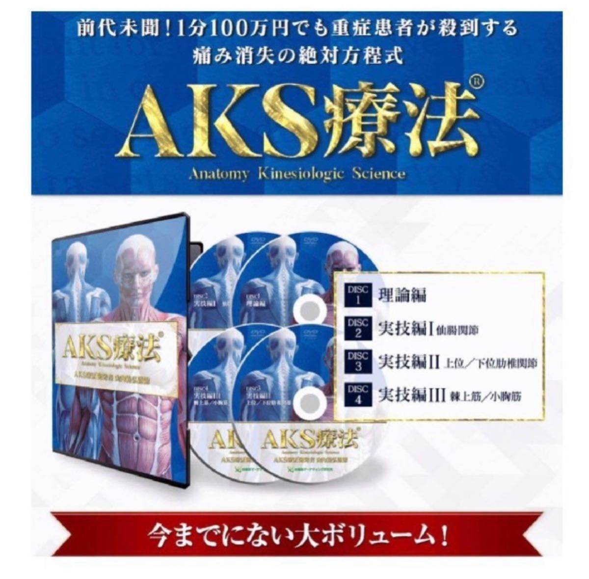 購入者限定販売品 テキスト付24時間以内発送!整体DVD計6枚AKS療法山内 