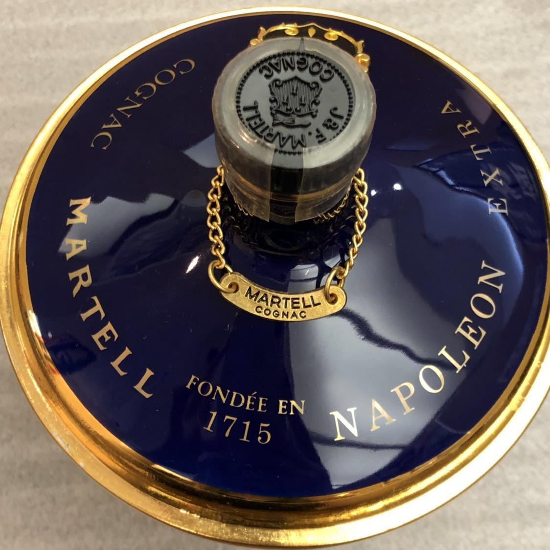 古酒】MARTELL NAPOLEON EXTRA マーテル ナポレオン エクストラ 青