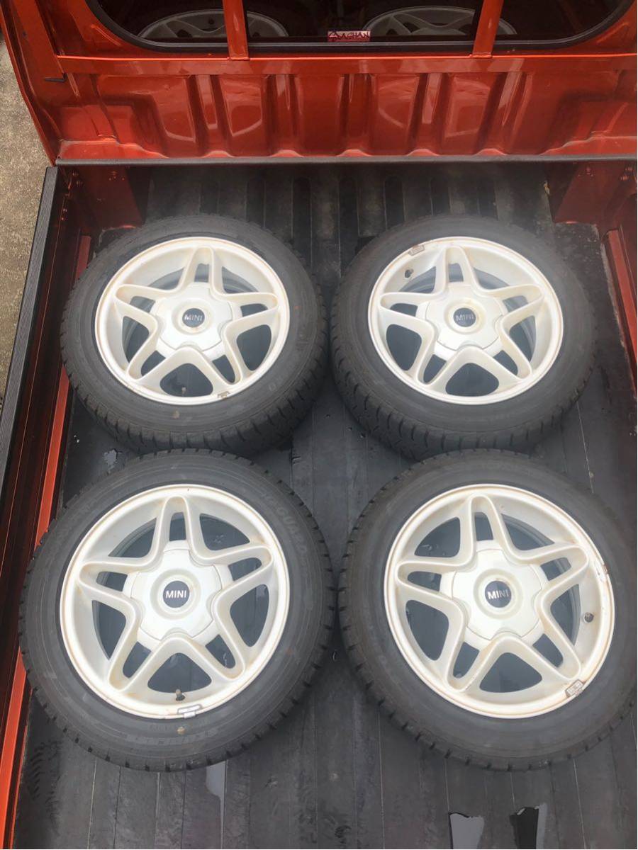 BMW ミニクーパー クーパーS純正 スタッドレスタイヤセット_1
