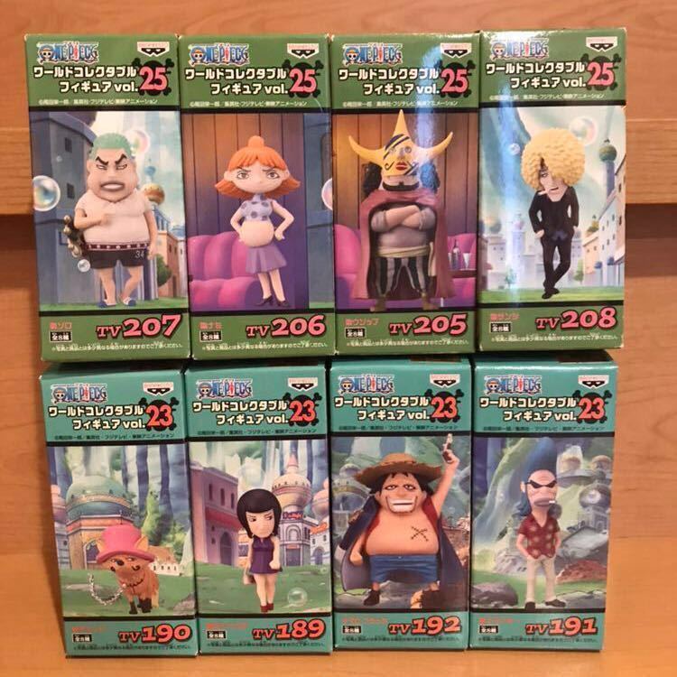 偽麦わら一味 全8種 ワンピース コレクタブル vol.23 vol.25 ワーコレ