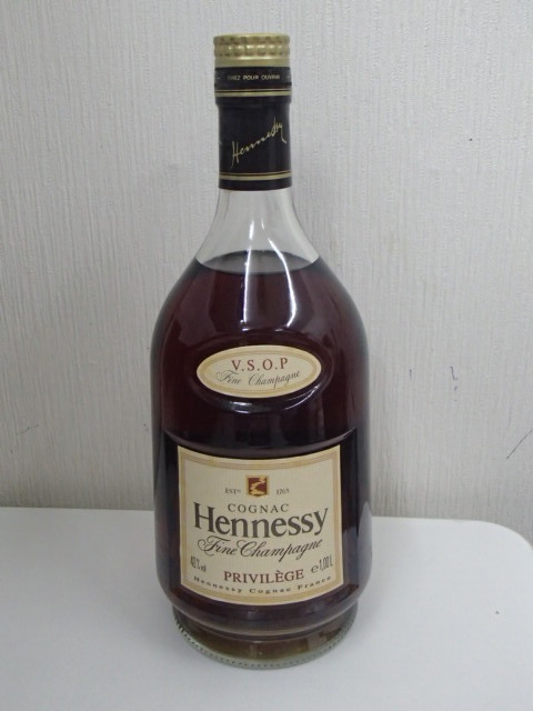 29832 Hennessy VSOP Privilege ヘネシーVSOP プリビレッジ 1000ml 1L