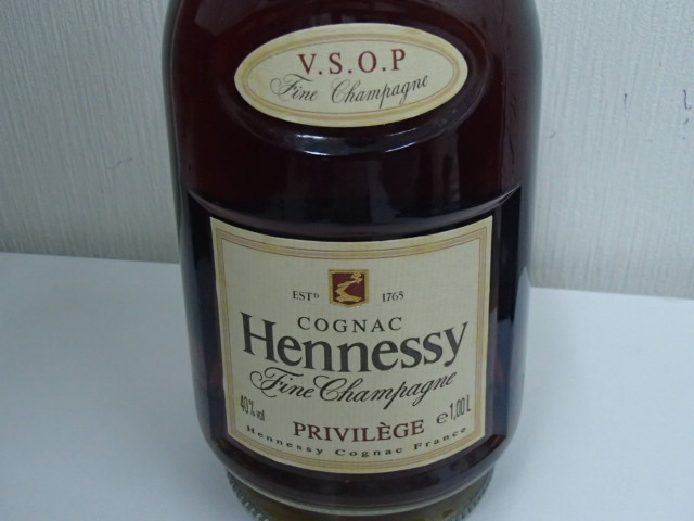 29832 Hennessy VSOP Privilege ヘネシーVSOP プリビレッジ 1000ml 1L