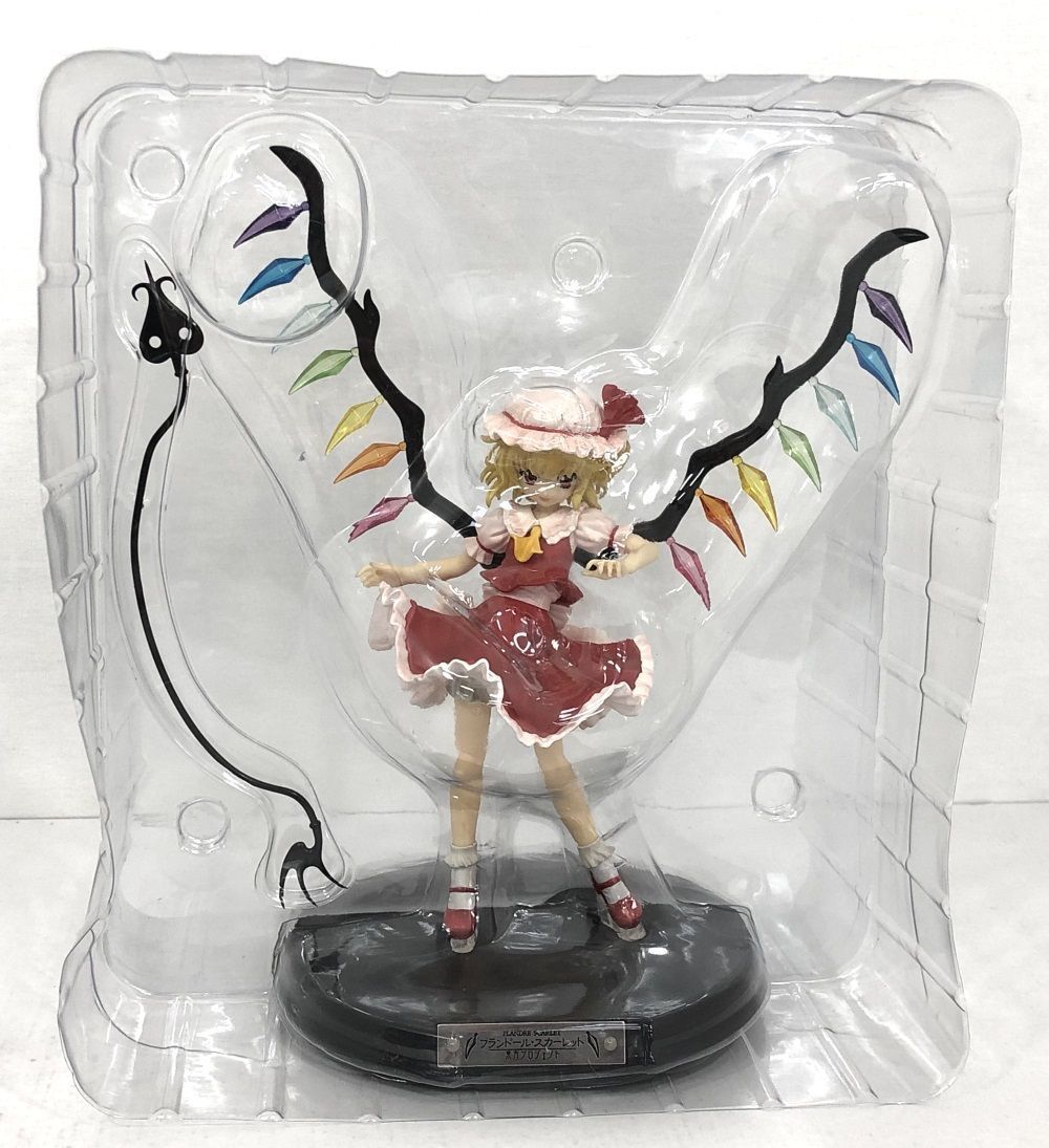Y297★東方Project/悪魔の妹 フランドール・スカーレット 1/8スケール/フィギュア 中古品/開封品★