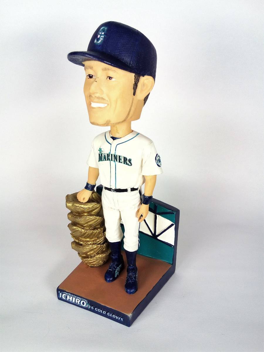 イチロー／”ゴールドグラブ”ボブルヘッド(バブルヘッド)フィギュア