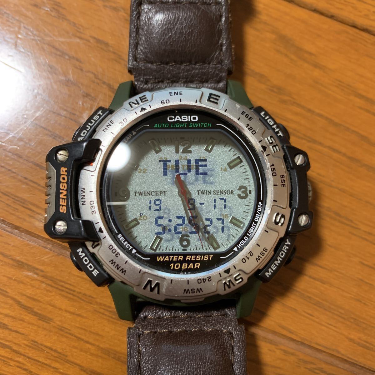 PRT-50 CASIO PROTREK プロトレック カシオ 稼働品 ヴィンテージ - prt 
