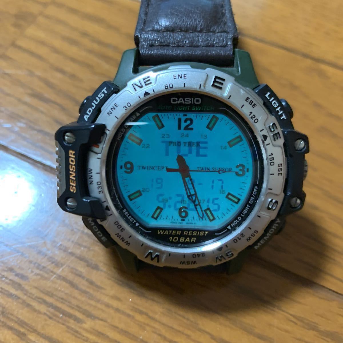 PRT-50 CASIO PROTREK プロトレック カシオ 稼働品 ヴィンテージ - prt 