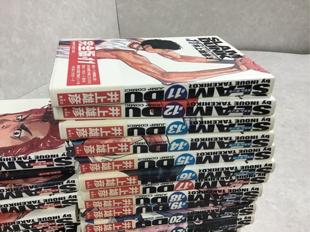 1000円スタート 漫画 スラムダンク完全版 SLAM DUNK 1巻～19巻 21巻