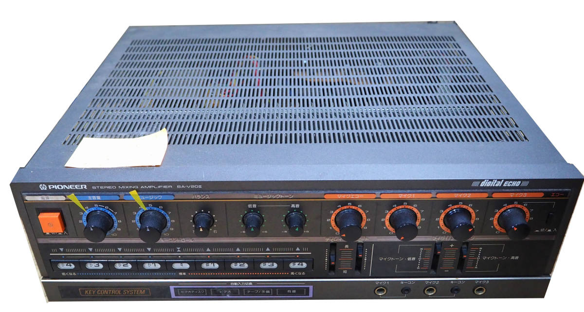 オーディオ機器 Pioneer カラオケアンプ SA-V16 美品
