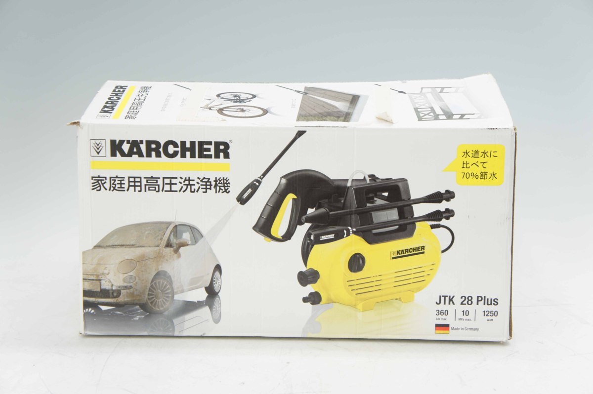 未使用】 ケルヒャー 高圧洗浄機 JTK28 Plus 高圧ホース10m/サイクロン