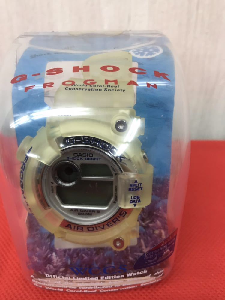 G-SHOCK Gショック フロッグマン 初代WCCS グレートパボーナ マンタ DW-8250WC-7BT ケース付