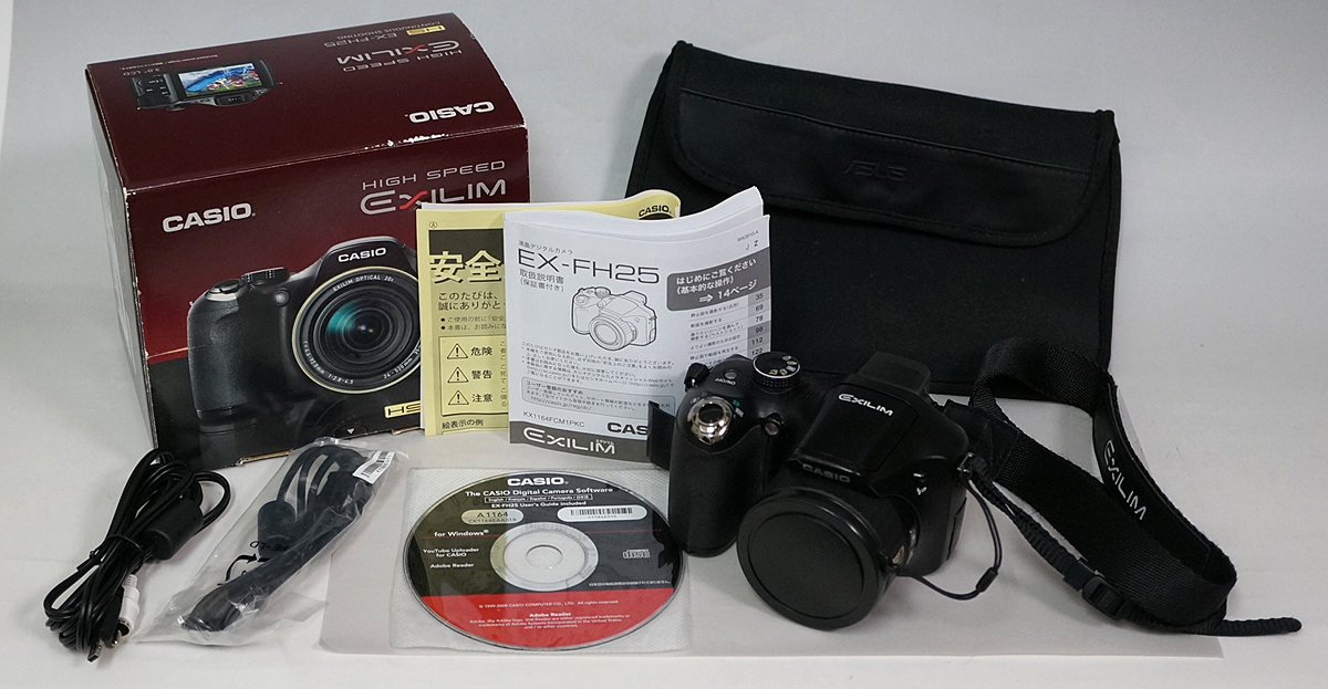人気，大得価 CASIO カシオ デジタルカメラ EX-FH25 EXILIM HIGH SPEED(カシオ)｜売買されたオークション情報、yahooの商品情報をアーカイブ公開 - オークファン カシオ