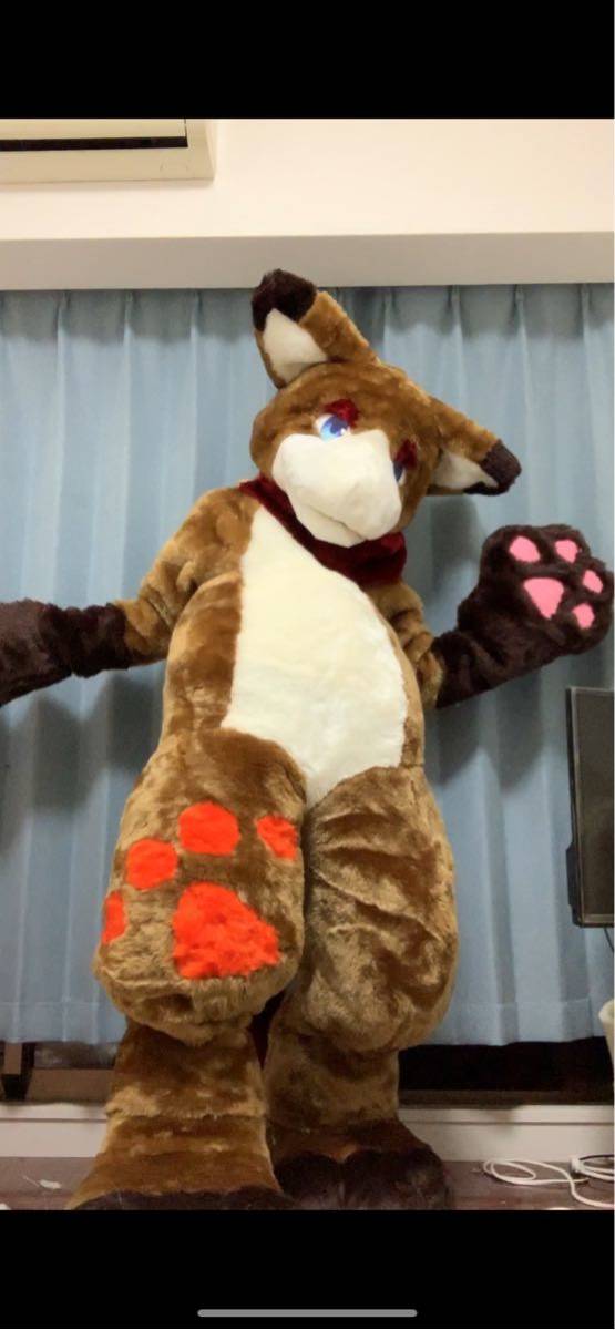 着ぐるみ ケモノ ファースーツ 茶犬 アトラク TONGCHENG] - kigurumi 