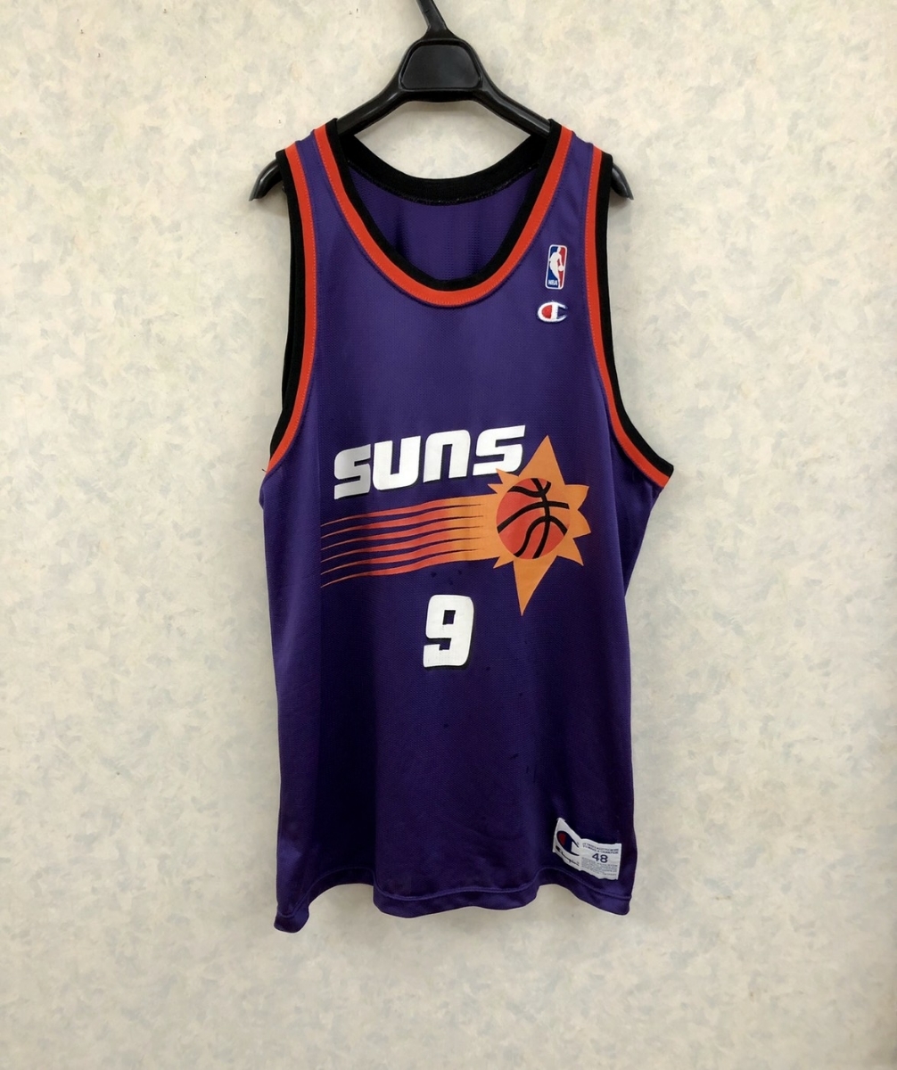 USA製 Champion チャンピオン NBA 　SUNS　ダン.マーリー ゲームシャツ タンクトップ☆48サイズ☆