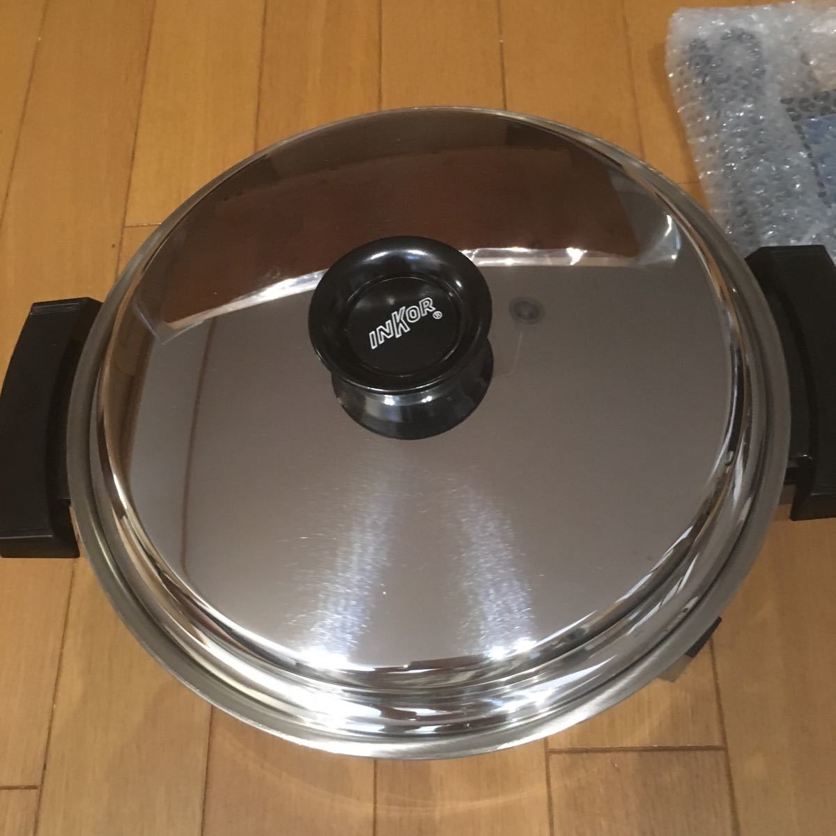 リキッドコア liquid core 電気フライパン 未使用 インコア INKOR リキッドコア liquid core 電気フライパン 未使用 インコア INKOR
