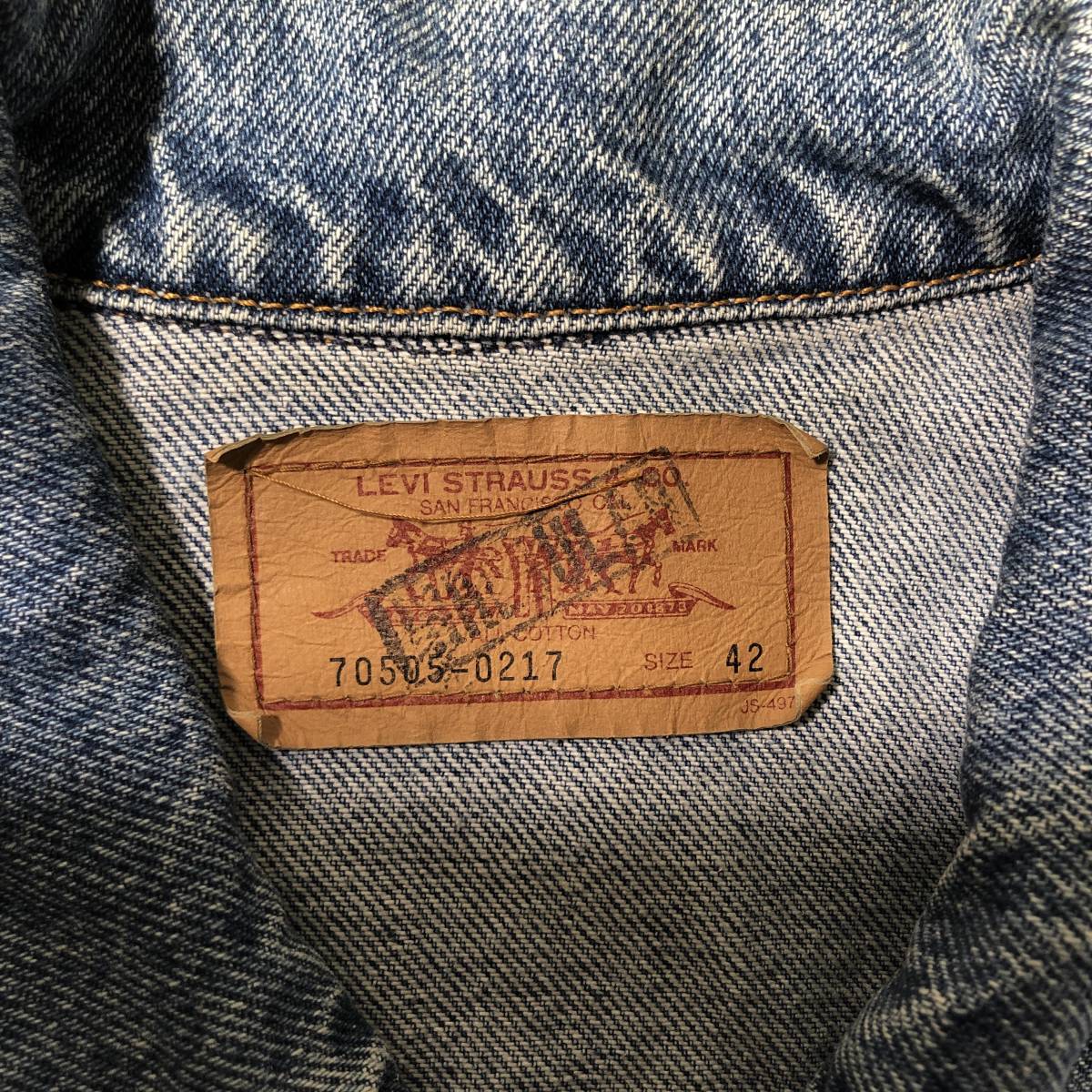 USA製 93年11月製造 Levi