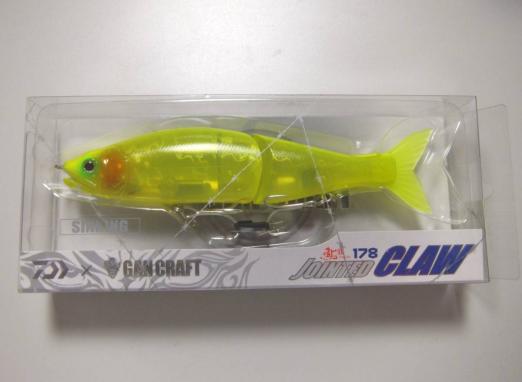 激安大特価，正規品 ダイワ&times;ガンクラフト 鮎邪 ジョインテッドクロー178S ライトニング コラボモデル ランカーシーバス アカメ狙いに(ミノー)｜売買されたオークション情報、yahooの商品情報をアーカイブ公 海水